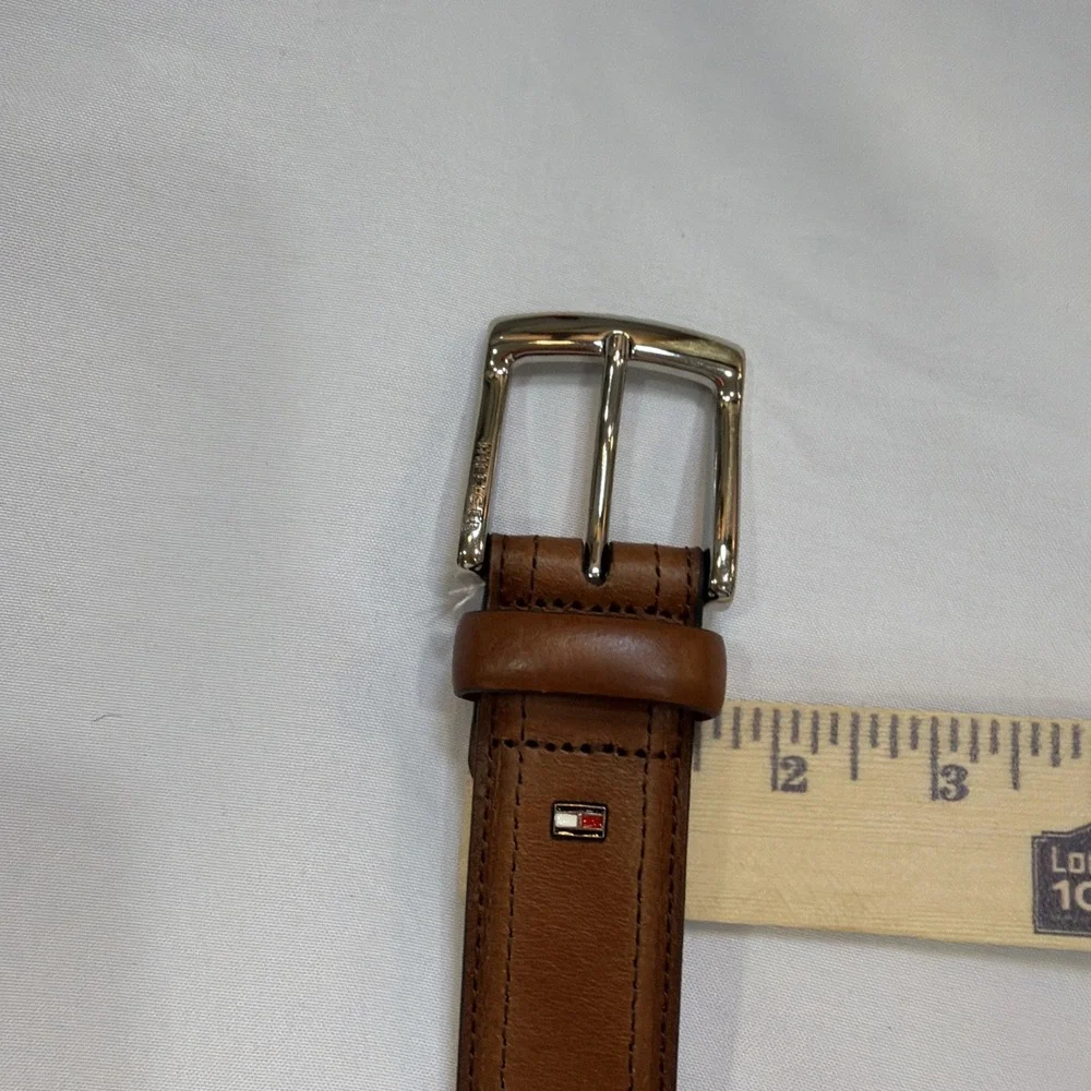 Tommy hilfiger Men's STITCHED Classic Dress ‎ Casual Belt CONGAC Small 455